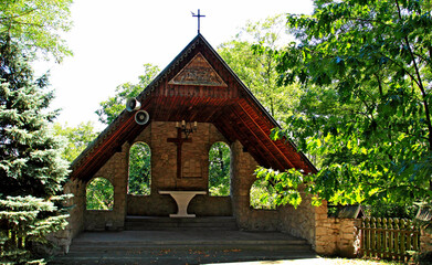 Sietesz, Markowa, Nowosielce, Parafia, Kościół, Zabudowa, Zabytek, Kościół, Skansen, Chata, Chłopska, Zagroda,  © woodyd