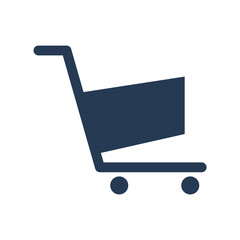 Shopping cart icon vector graphics