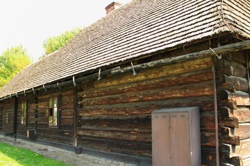 Pastewnik, Przeworsk, Skansen, Zagroda, Domek, Zabytek, Zabudowa drewniana,  © woodyd