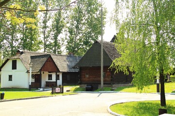Pastewnik, Przeworsk, Skansen, Zagroda, Domek, Zabytek, Zabudowa drewniana,  © woodyd