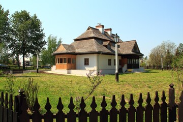 Pastewnik, Przeworsk, Skansen, Zagroda, Domek, Zabytek, Zabudowa drewniana,  © woodyd