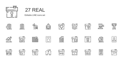 real icons set