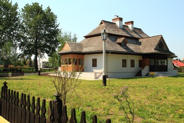 Pastewnik, Przeworsk, Skansen, Zagroda, Domek, Zabytek, Zabudowa drewniana,  © woodyd