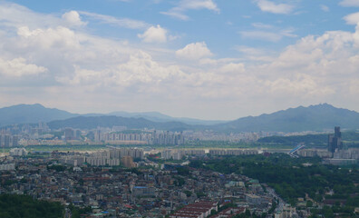 panorama of the city