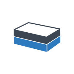 Box icon ( vector illustration )