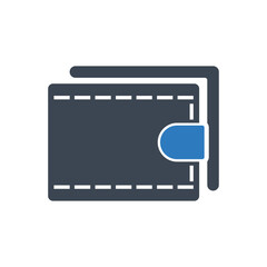 Wallet icon ( vector illustration )