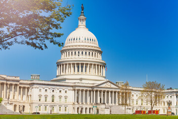 Obraz premium Capital Building east facade, Washington DC United States