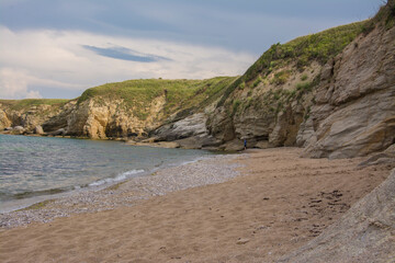 Obraz premium Virgin sea cliffs