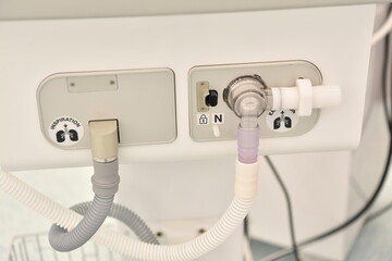 artificial lung ventilation apparatus, IVL apparatus, hospital, medical, equipment, medicine, laboratory, machine, room, industry, technology, healthcare, health, clinic, surgery, factory, operating r