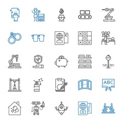 hand icons set