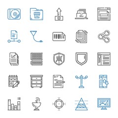 data icons set