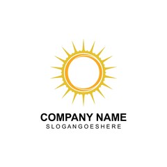 Sun Vector illustration Icon Logo Template design