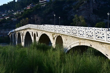 Most Gorica nad rzeką Osum Berat Albania