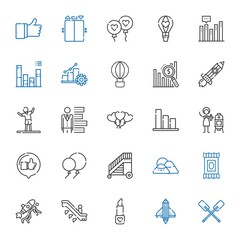 up icons set