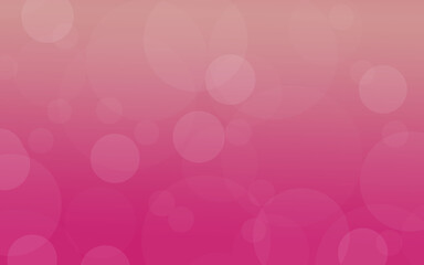 Abstract pink background with bokeh.