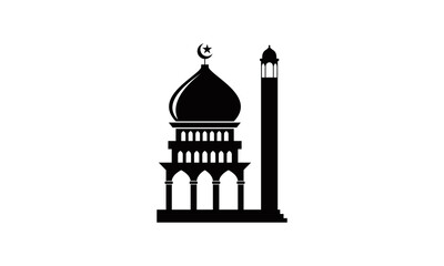 monument islam vector logo