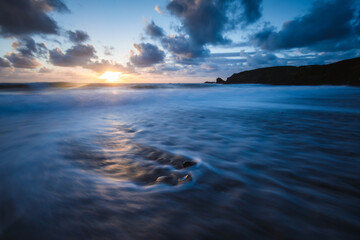 Crooklets beach in Bude, Cornwall, UK