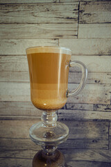 cup of coffee on table