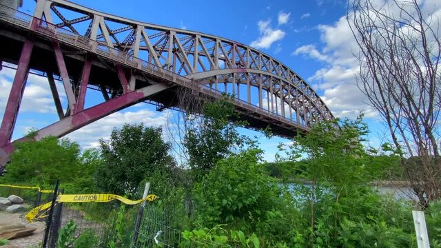 Still View of the Hell Gate Bridge