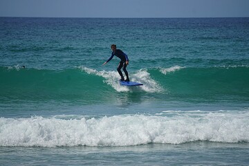 Male surfer
