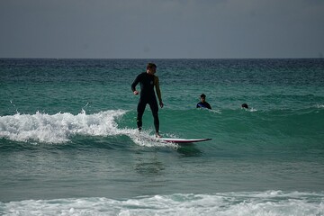 Male surfer