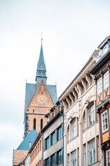 Traditional Cathedral building in Hannover, Germany.