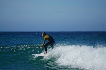 Male surfer