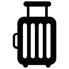 
A vector of luggage bag in modern style 
