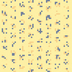 Abstract Color Halftone Dots generative art background illustration
