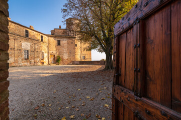 Roddi Castle, Langhe, Piedmont, Italy