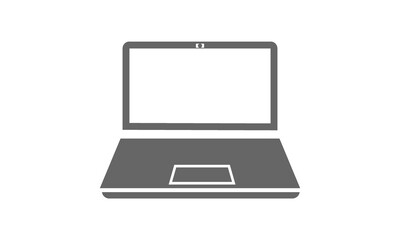 laptop logo vector