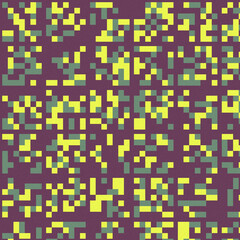 Abstract Color Halftone Dots generative art background illustration