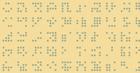 Abstract Color Halftone Dots generative art background illustration