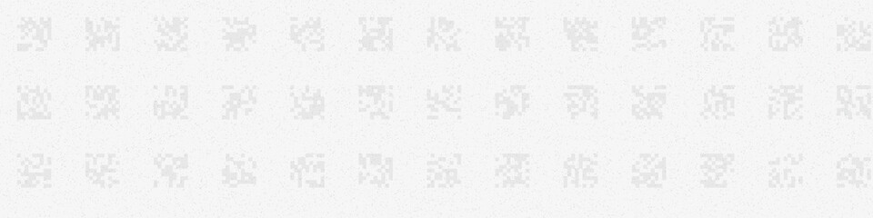 Abstract Color Halftone Dots generative art background illustration