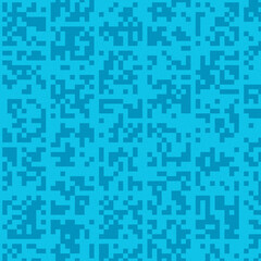 Abstract Color Halftone Dots generative art background illustration