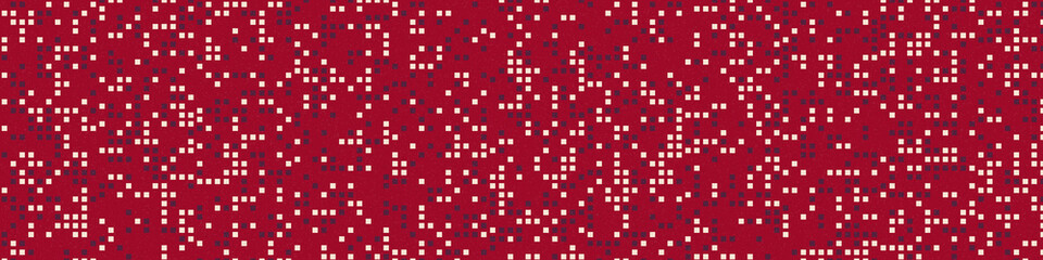 Abstract Color Halftone Dots generative art background illustration