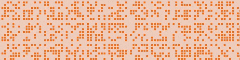 Abstract Color Halftone Dots generative art background illustration