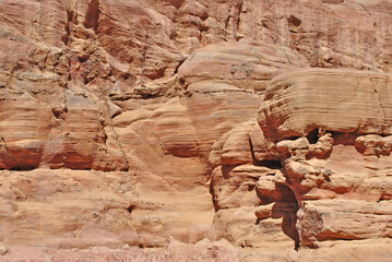 Old rocks of Petra, Jordan