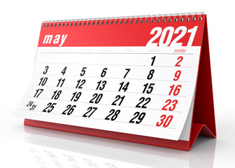 May 2021 Calendar