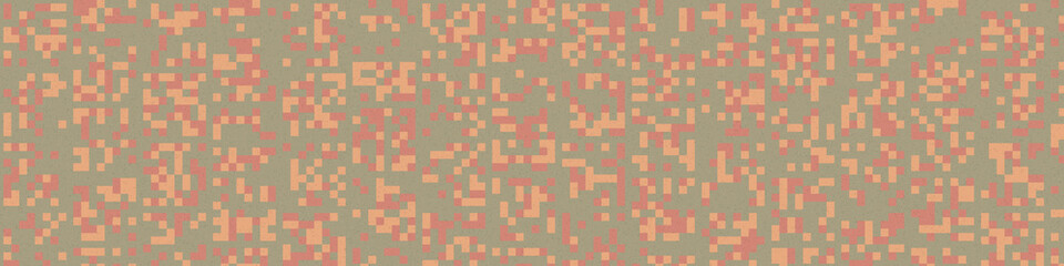 Abstract Color Halftone Dots generative art background illustration