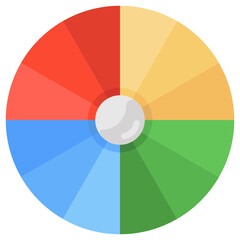 Obraz premium Compact disc icon in design editable vector 