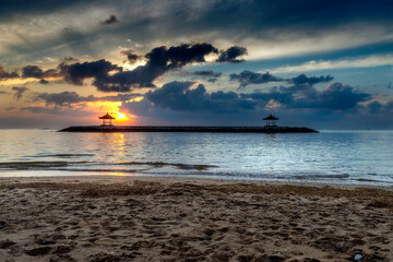 Morning on the beach