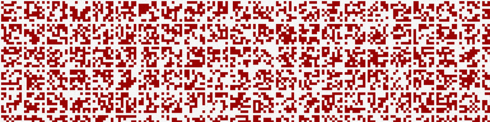 Fototapeta premium Abstract Color Halftone Dots generative art background illustration