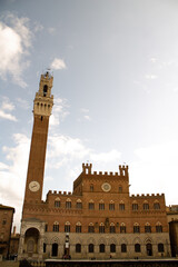 Obraz premium Piazza del Campo Siena