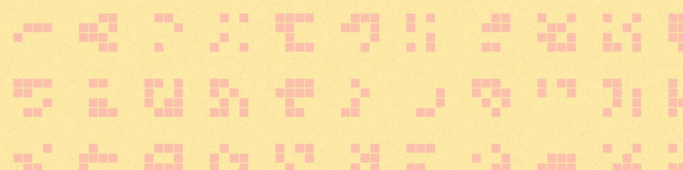 Abstract Color Halftone Dots generative art background illustration