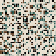 Abstract Color Halftone Dots generative art background illustration