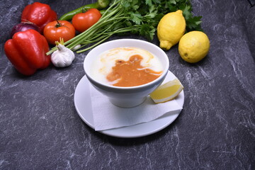 Işkembe Çorbasi, iskembe, Kuttelsuppe