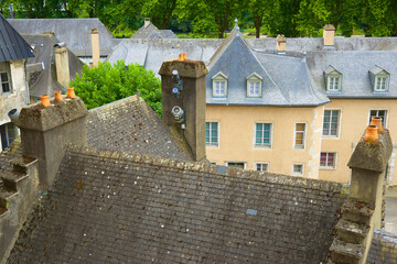 Buildings in Pau city