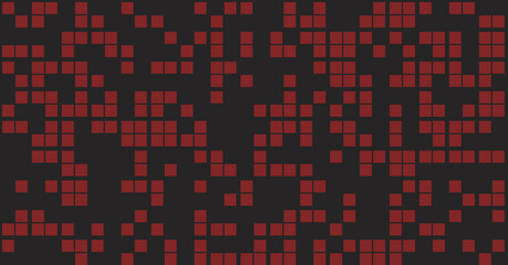 Abstract Color Halftone Dots generative art background illustration