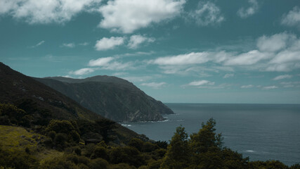 Un trozo de la costa gallega.